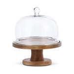 Demdaco Cake Stand with Glass Cover