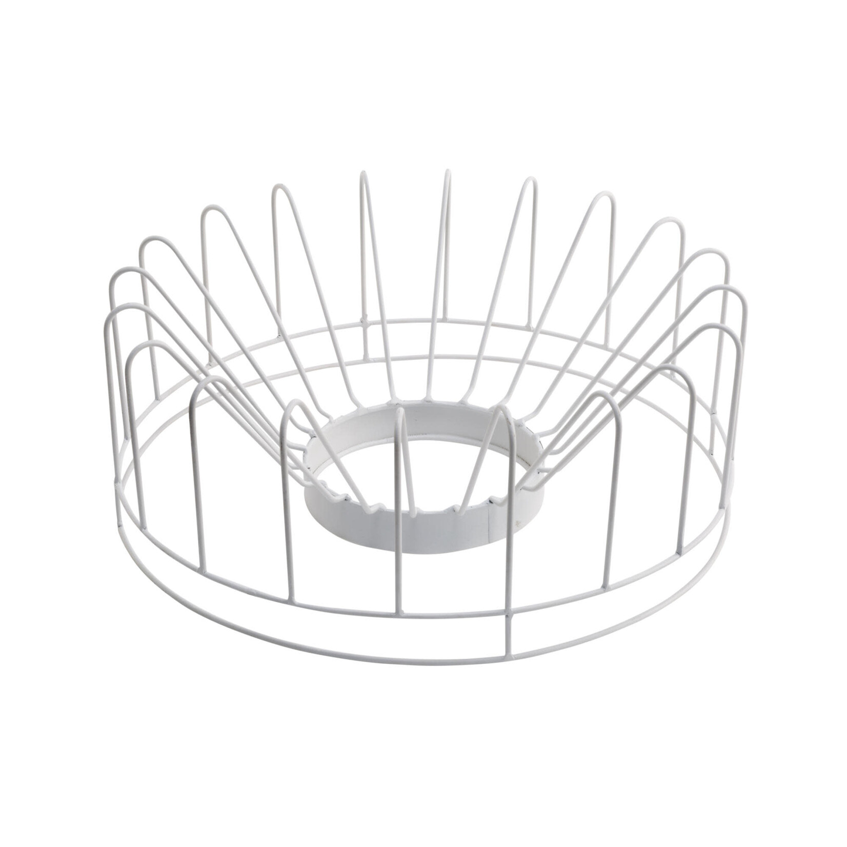 Tripar International White Circular Plate Rack