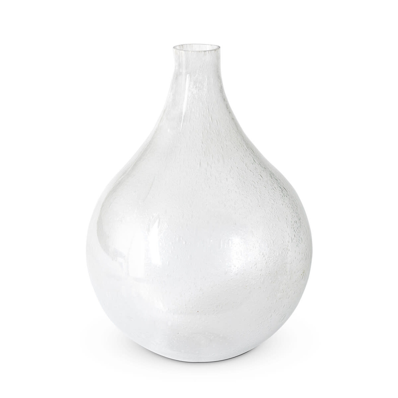 Park Hill Raindrop Glass Oversized Bottle Vase, 21.25 in.