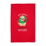 Mud Pie DEAR HUMAN DOG HAND TOWEL