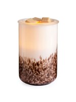 Candle Warmers Tiger Shell Glass Illumination Fragrance Warmer