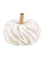 Mud Pie ZEBRA PUMPKIN SITTER