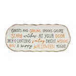 Mud Pie GHOSTS AND GOBLINS STONEWARE PLATE