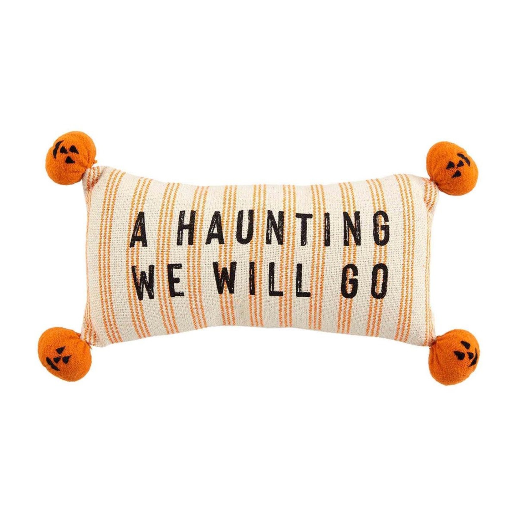 Mud Pie A HAUNTING HALLOWEEN PILLOW