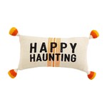 Mud Pie HAPPY HAUNTING HALLOWEEN PILLOW