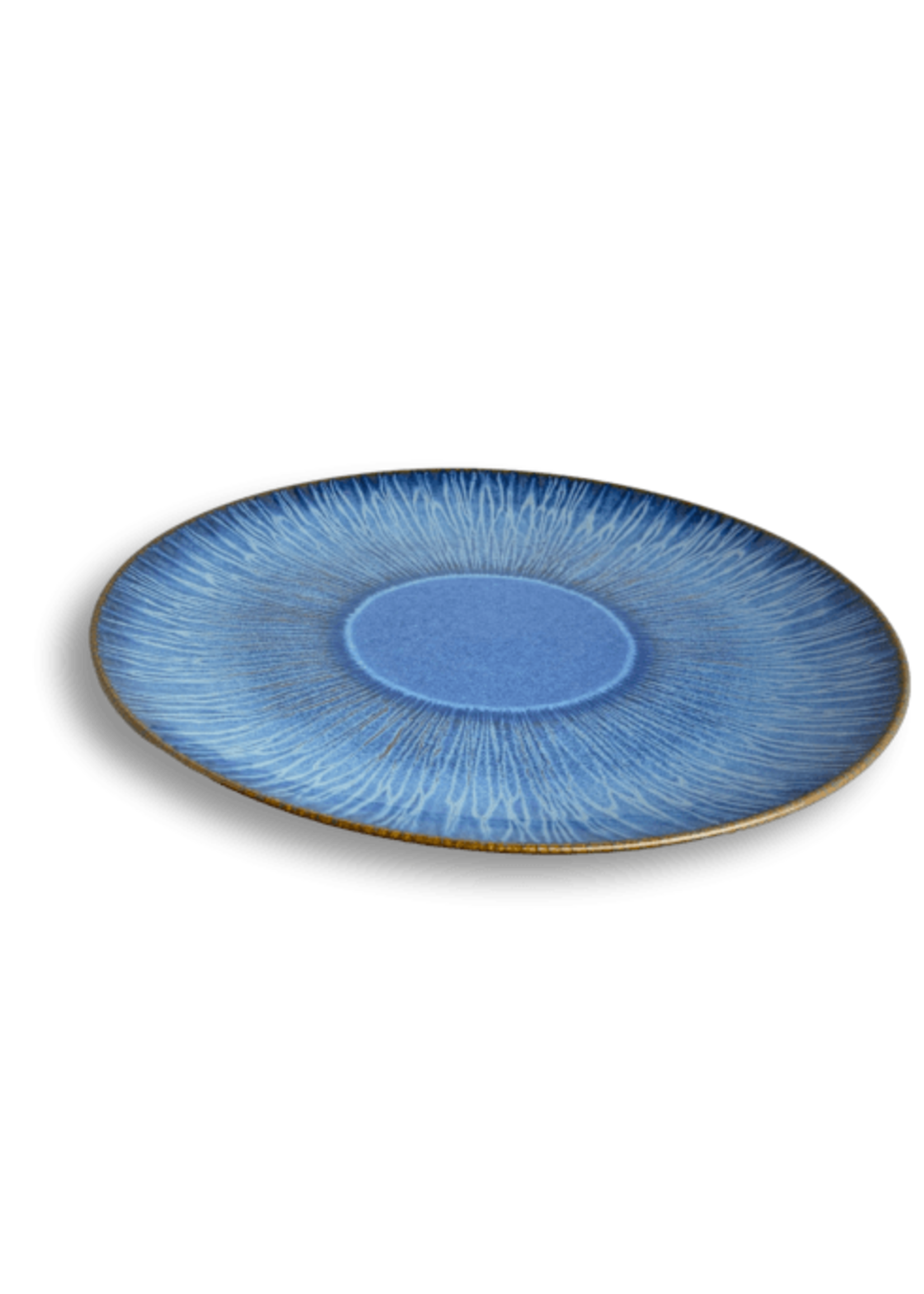 Carmel Ceramica Stillwater Round Serving Platter - Azul