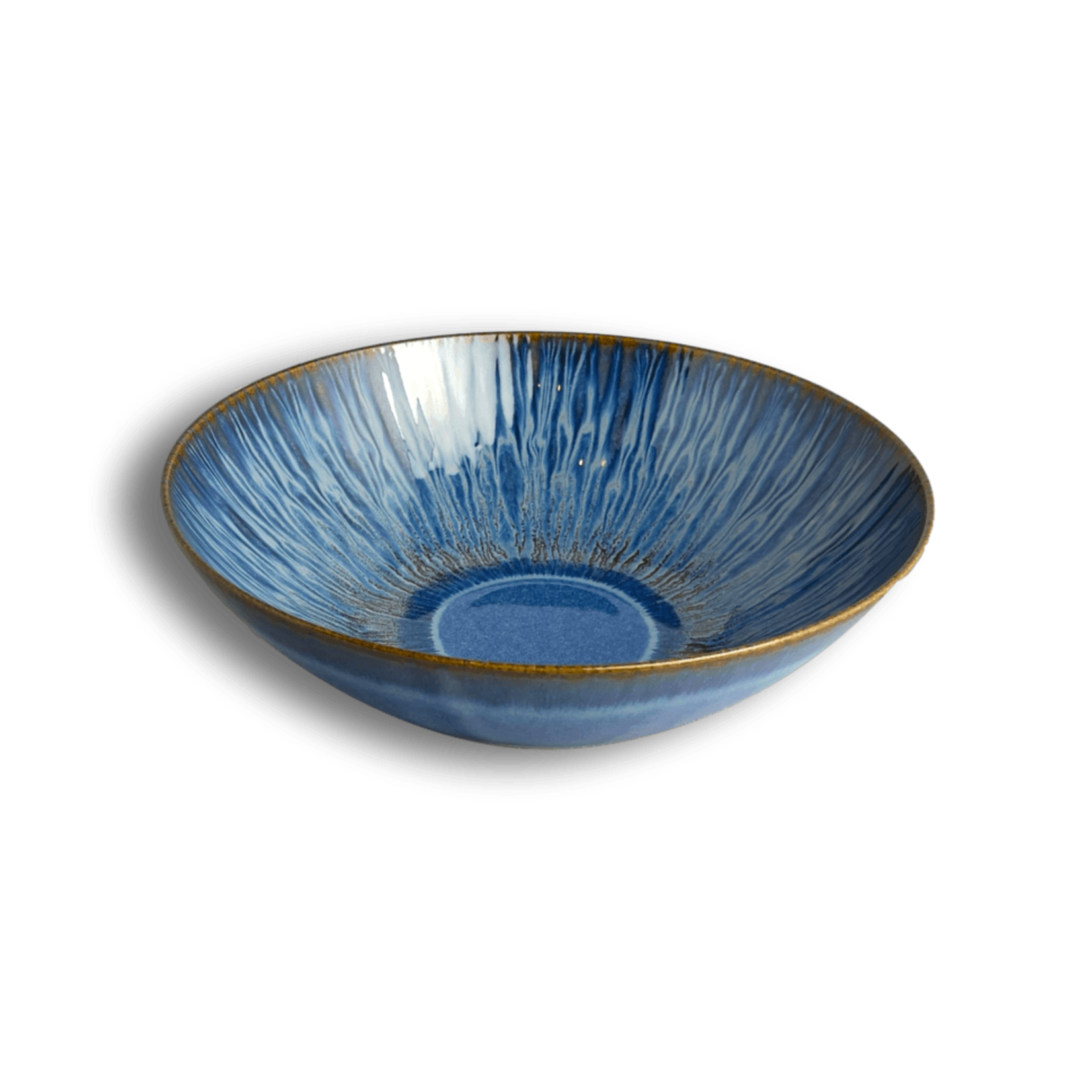 Carmel Ceramica Stillwater Serving Bowl - Azul