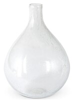 Park Hill Raindrop Glass Oversized Bottle Vase, 18 in.