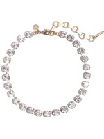 Loren Hope Kaylee Necklace in Crystal - Gold