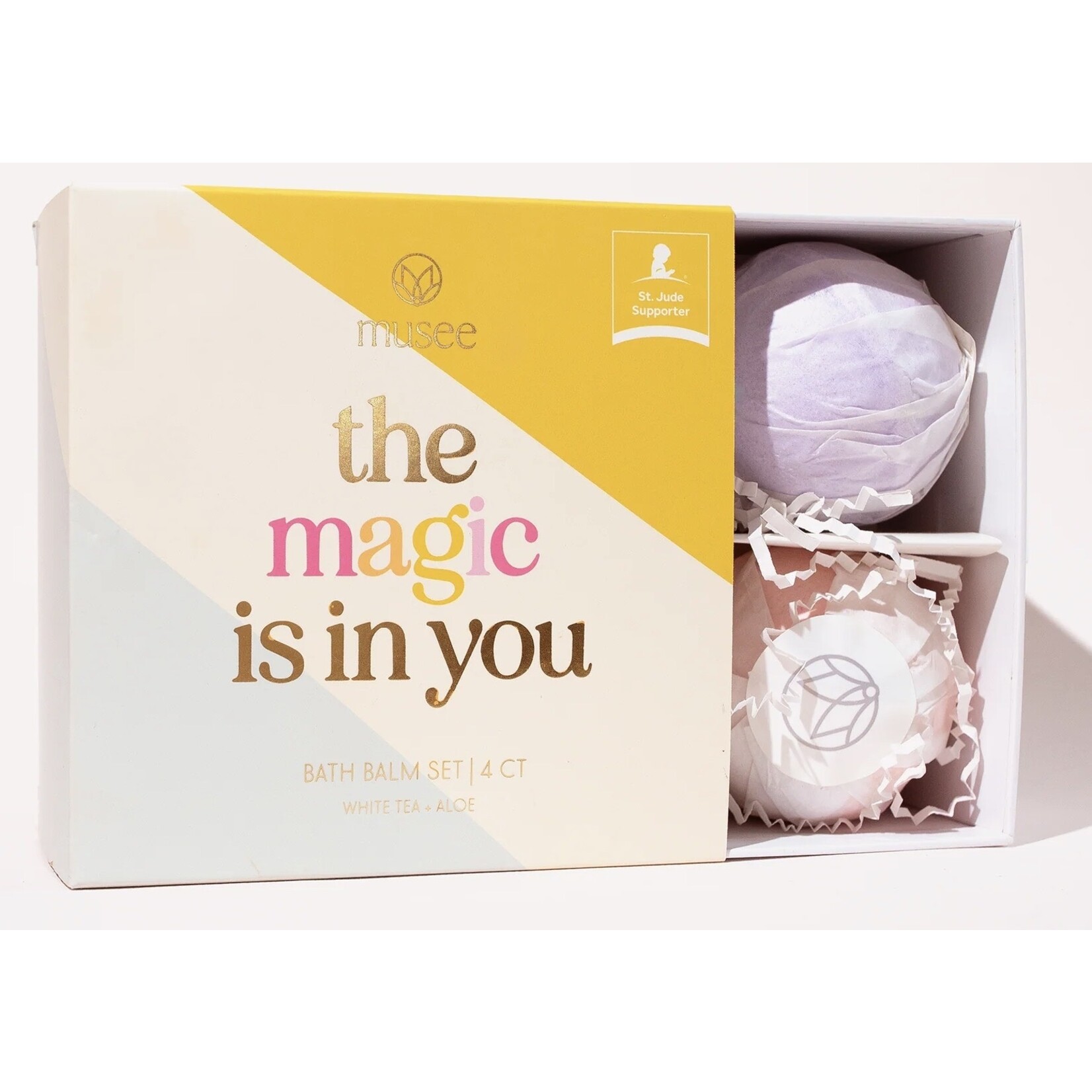 Musee The Magic Is In You St. Jude 4 Balm Set