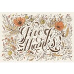 Hester & Cook Give Thanks Placemat - Pad of 24