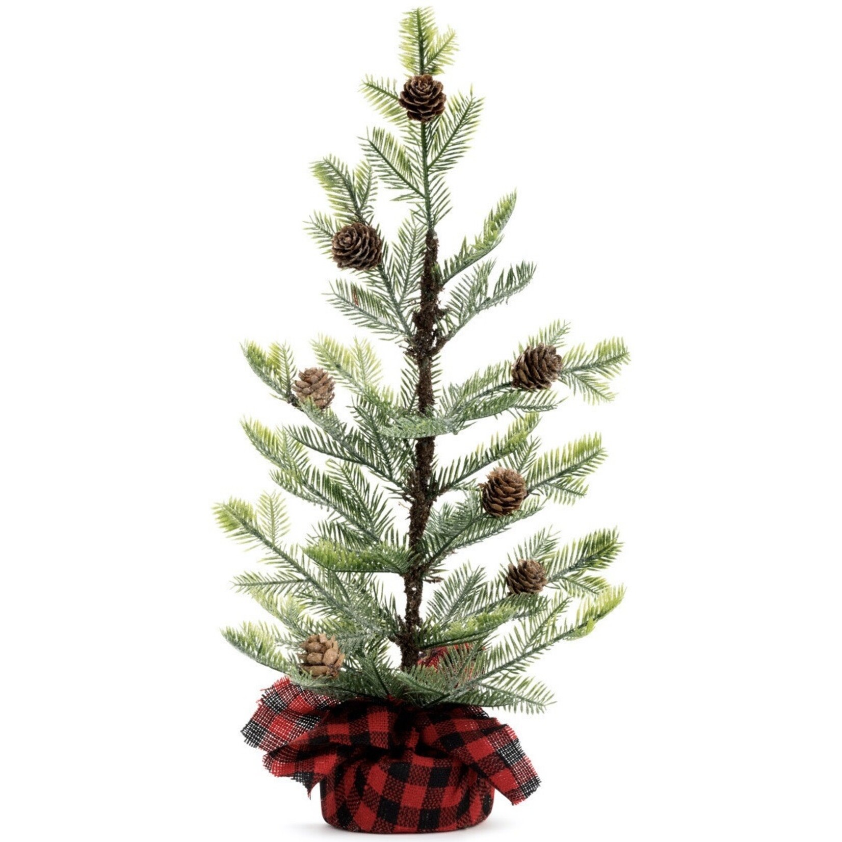 Demdaco Tree Decor with Plaid