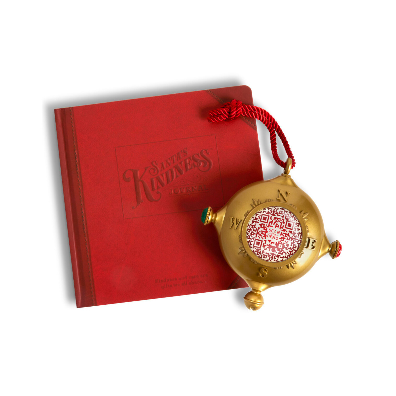 Demdaco Santa’s Kindness Ornament & Journal