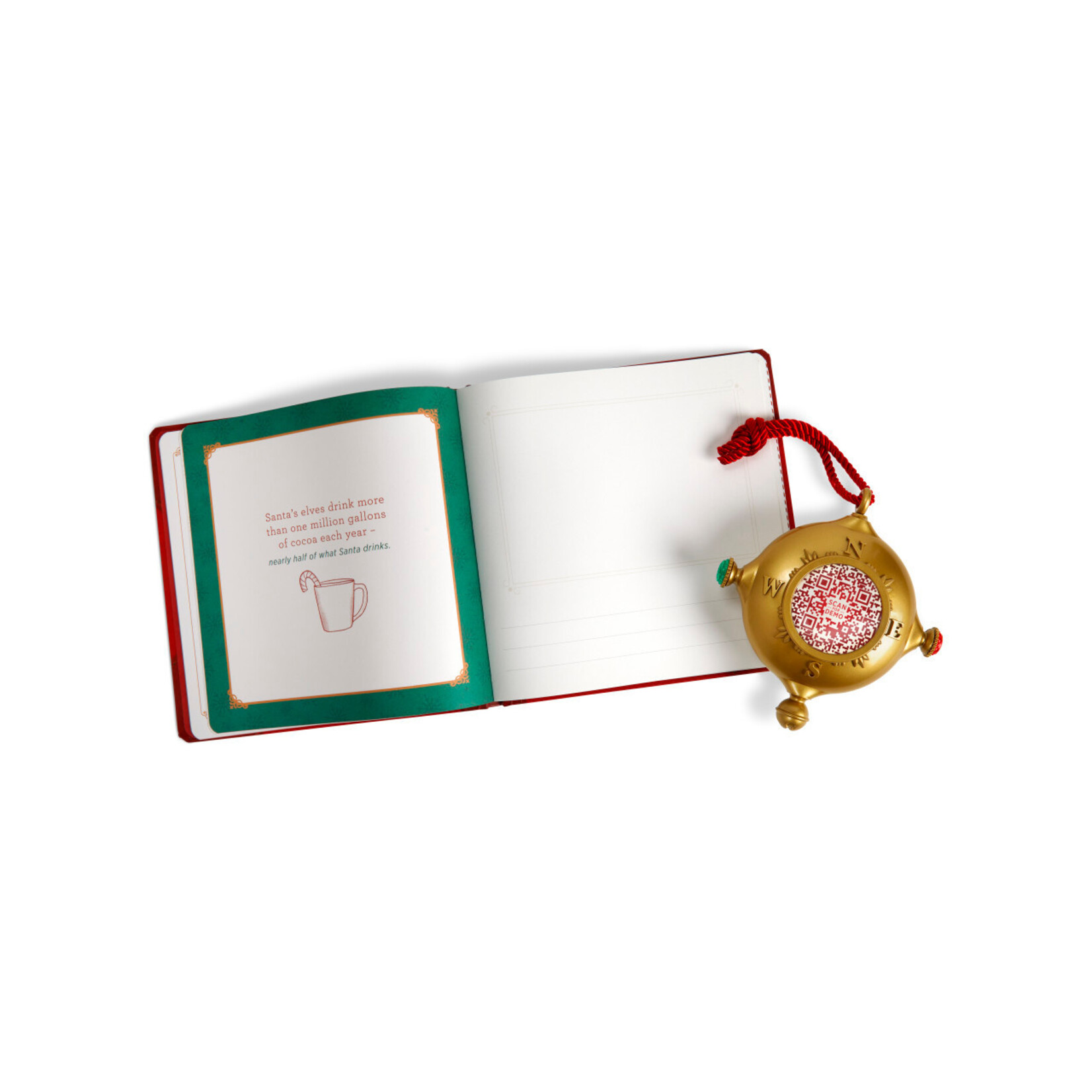 Demdaco Santa’s Kindness Ornament & Journal