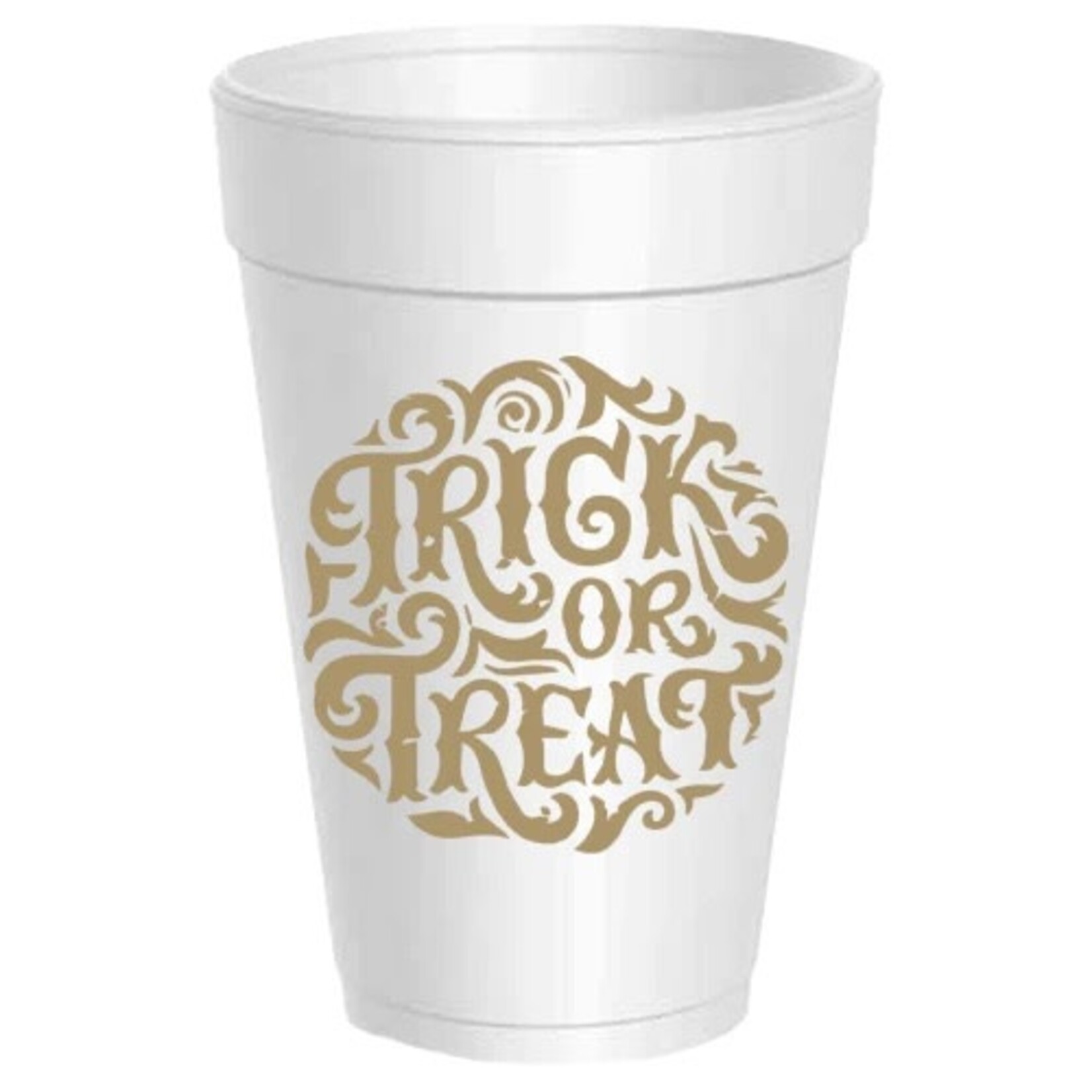 Trick Or Treat Scroll- 10 Pack of Cups