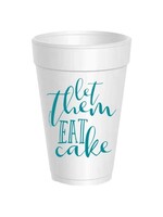 Let them Eat Cake! -GOLD - Pack of 10 Cups