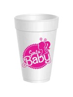 Santa Baby - Hot Pink- Pack of 10 Cups
