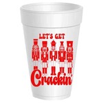 Lets Get Crackin Nutcrackers - Red- Pack of 10 Cups