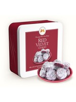 Mississippi Cheese Straw Factory RED VELVET COOKIE 10 OZ TIN