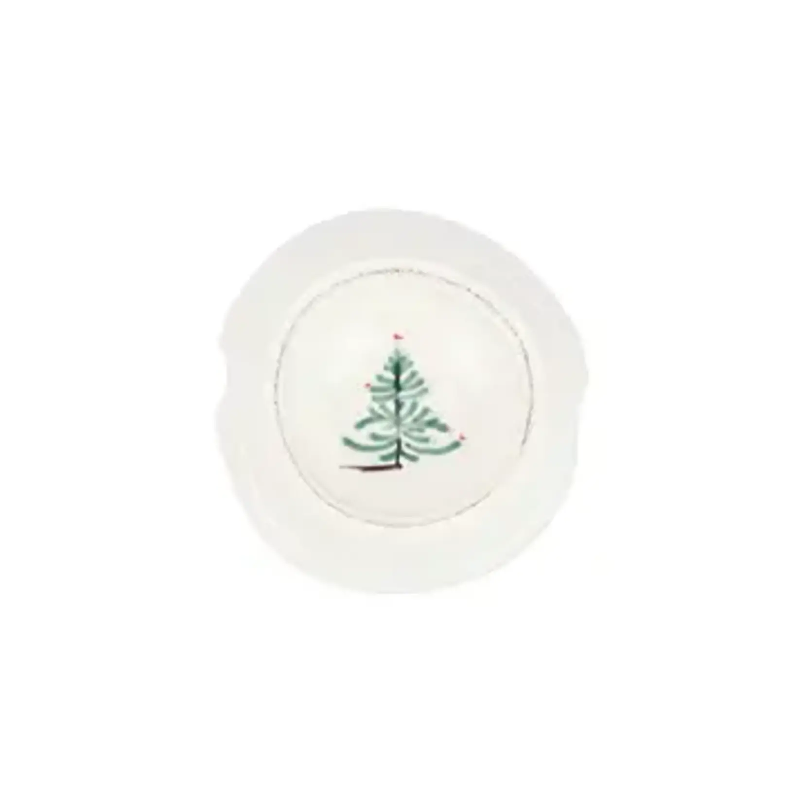 VIETRI Lastra Holiday Cat Bowl