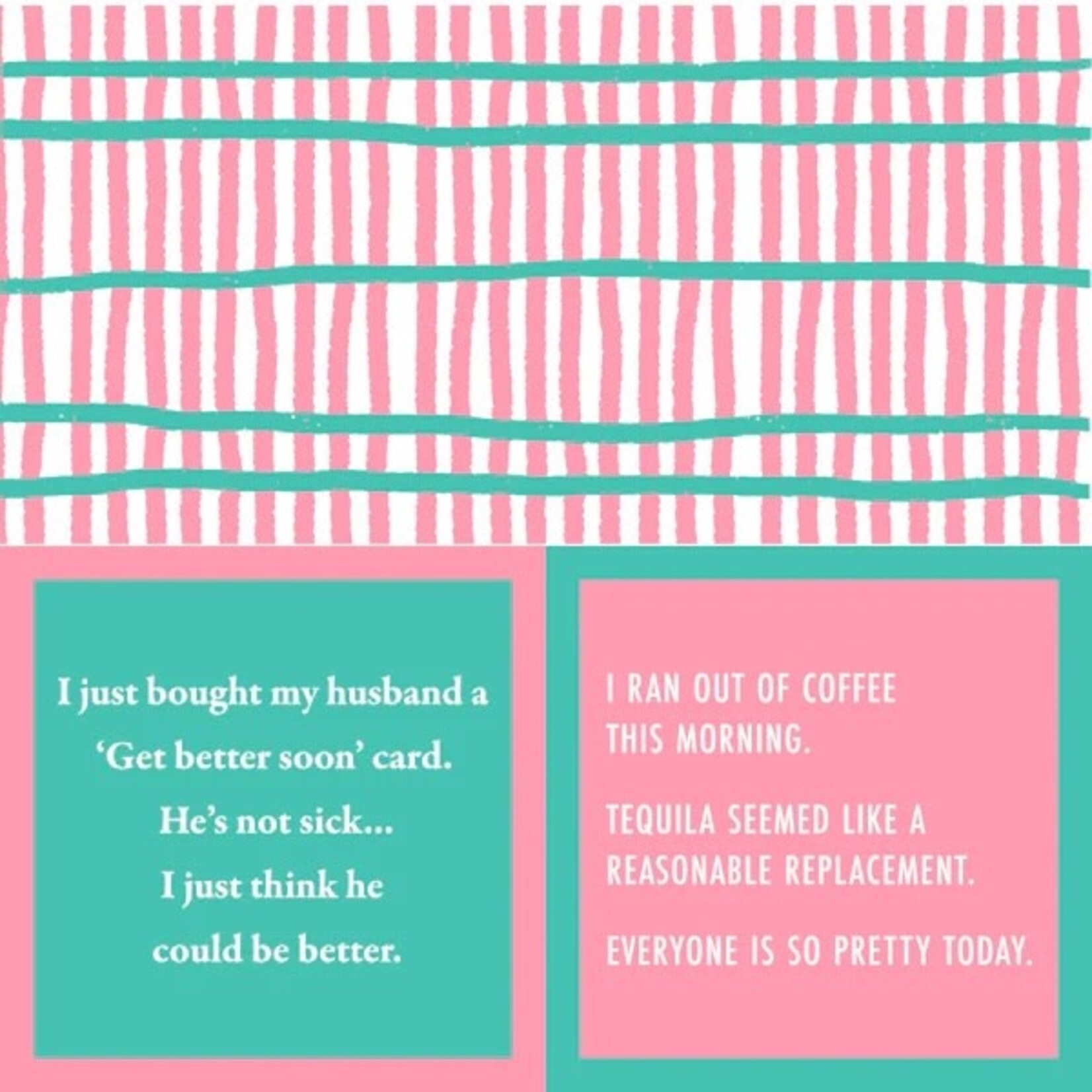 Drinks on Me Napkin: Get Better Soon