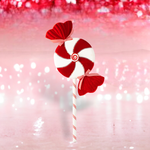 December Diamonds 37in Peppermint Candy Pick
