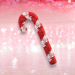 December Diamonds 22in Red/Lace Candy Cane