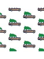 WH Hostess WOODIE STATION WAGON GIFT WRAP ROLLS