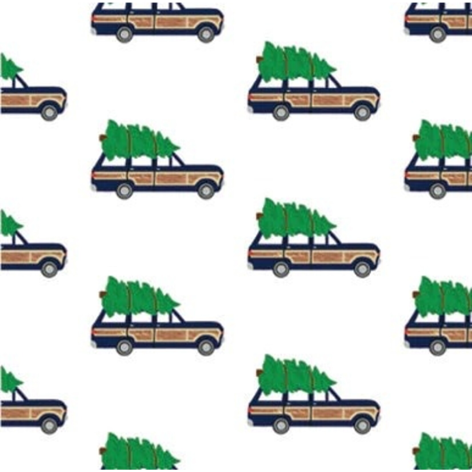 WH Hostess WOODIE STATION WAGON GIFT WRAP ROLLS