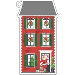 WH Hostess SANTA HOUSE DIE CUT GIFT TAGS