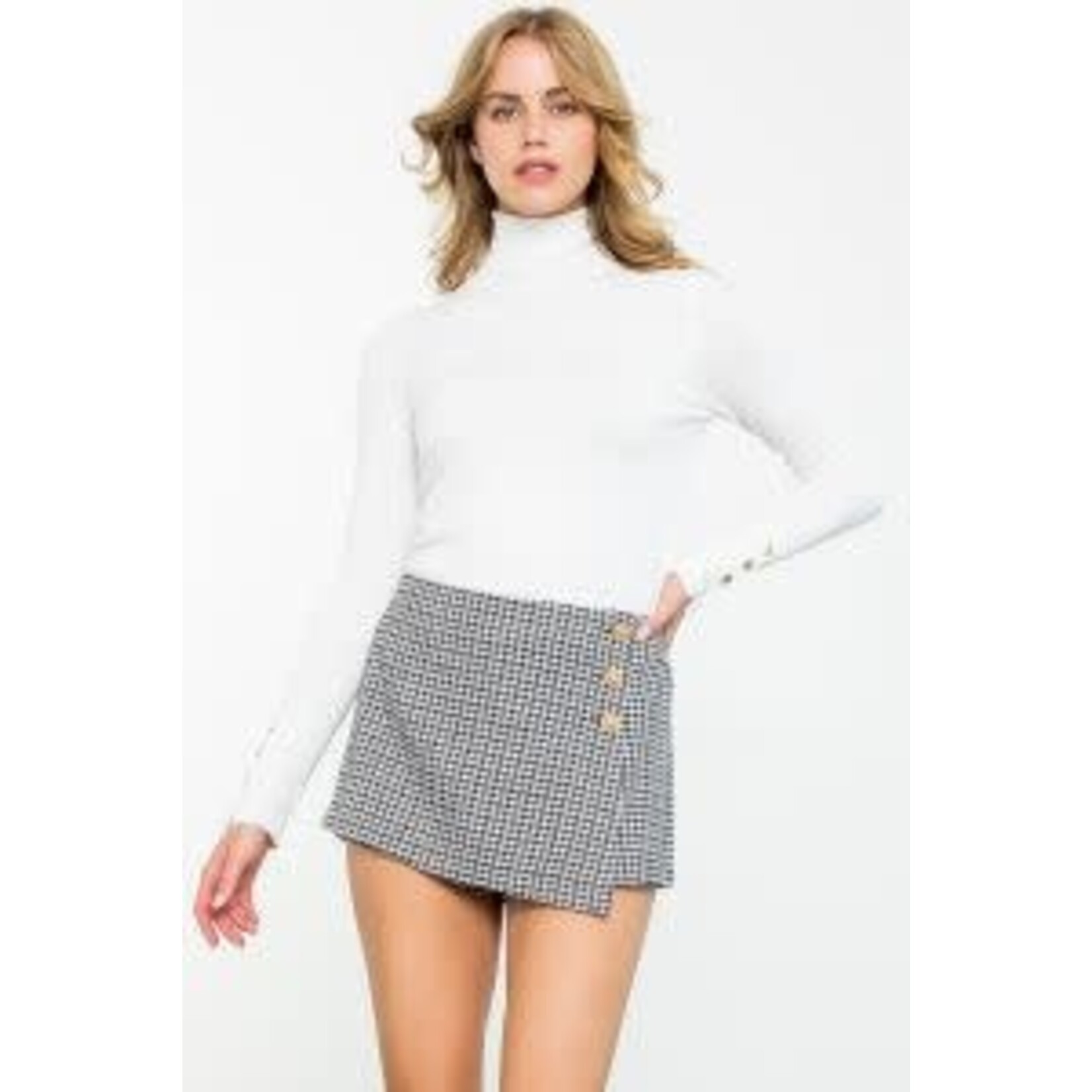 THML Houndstooth Shorts