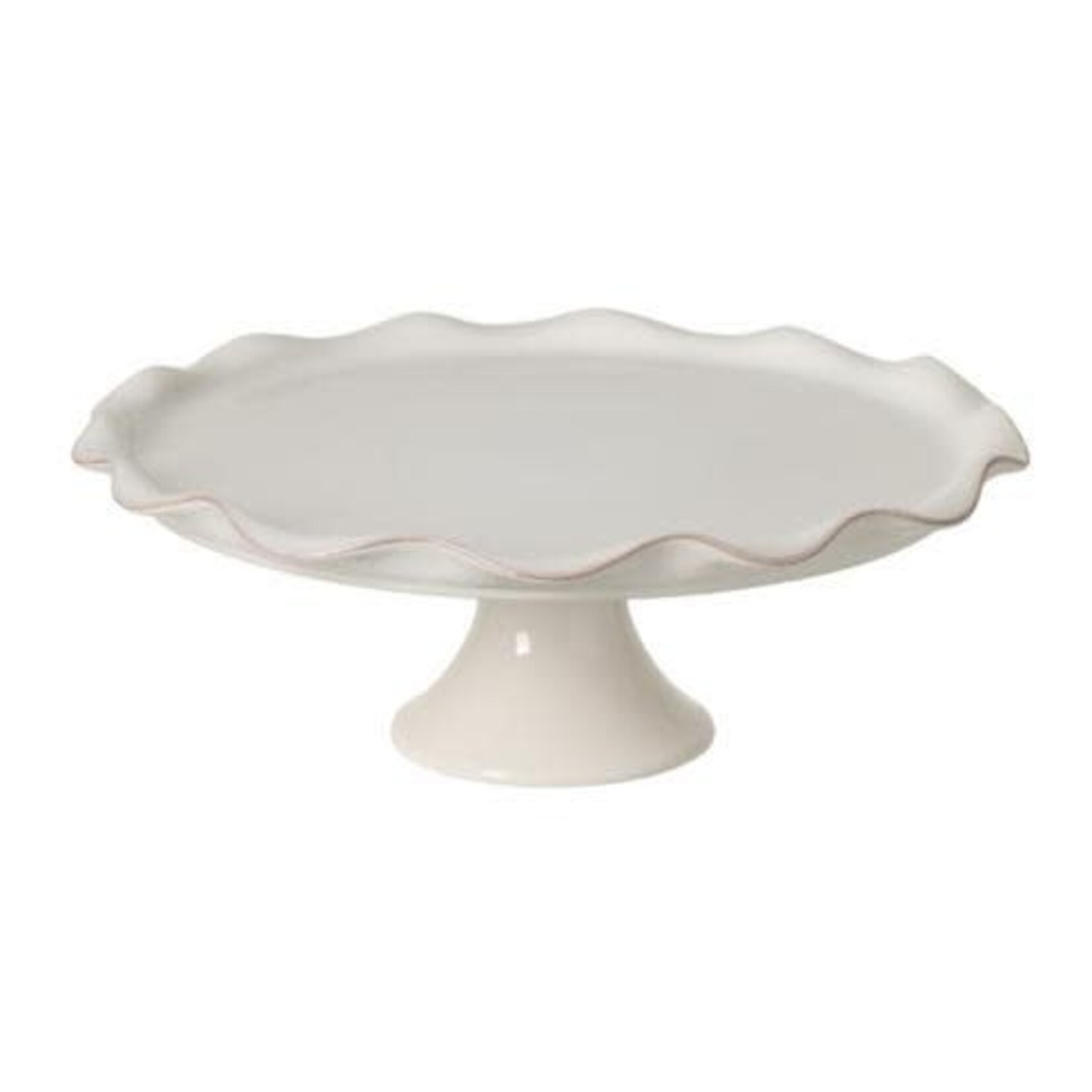 CASAFINA LIVING Cook & Host Footed Plate 14", White