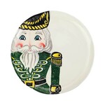 VIETRI Nutcrackers Green Dinner Plate