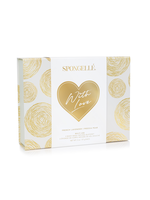 Spongelle Gift Set WITH LOVE (French Lavender / Freesia Pear)