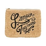 Juliska L'Amour Toujours 7.5" Zipper Pouch