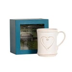 Juliska Berry & Thread Whitewash Cupful of Love Mug