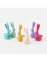 ONE HUNDRED 80 DEGREES Metal Bunny, Lg, 6 Asst, 12"