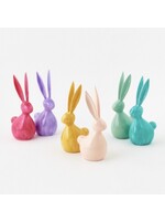 ONE HUNDRED 80 DEGREES Metal Bunny (Assorted) Sm 8" Each