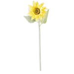 19 Inch Real Touch Yellow Sunflower