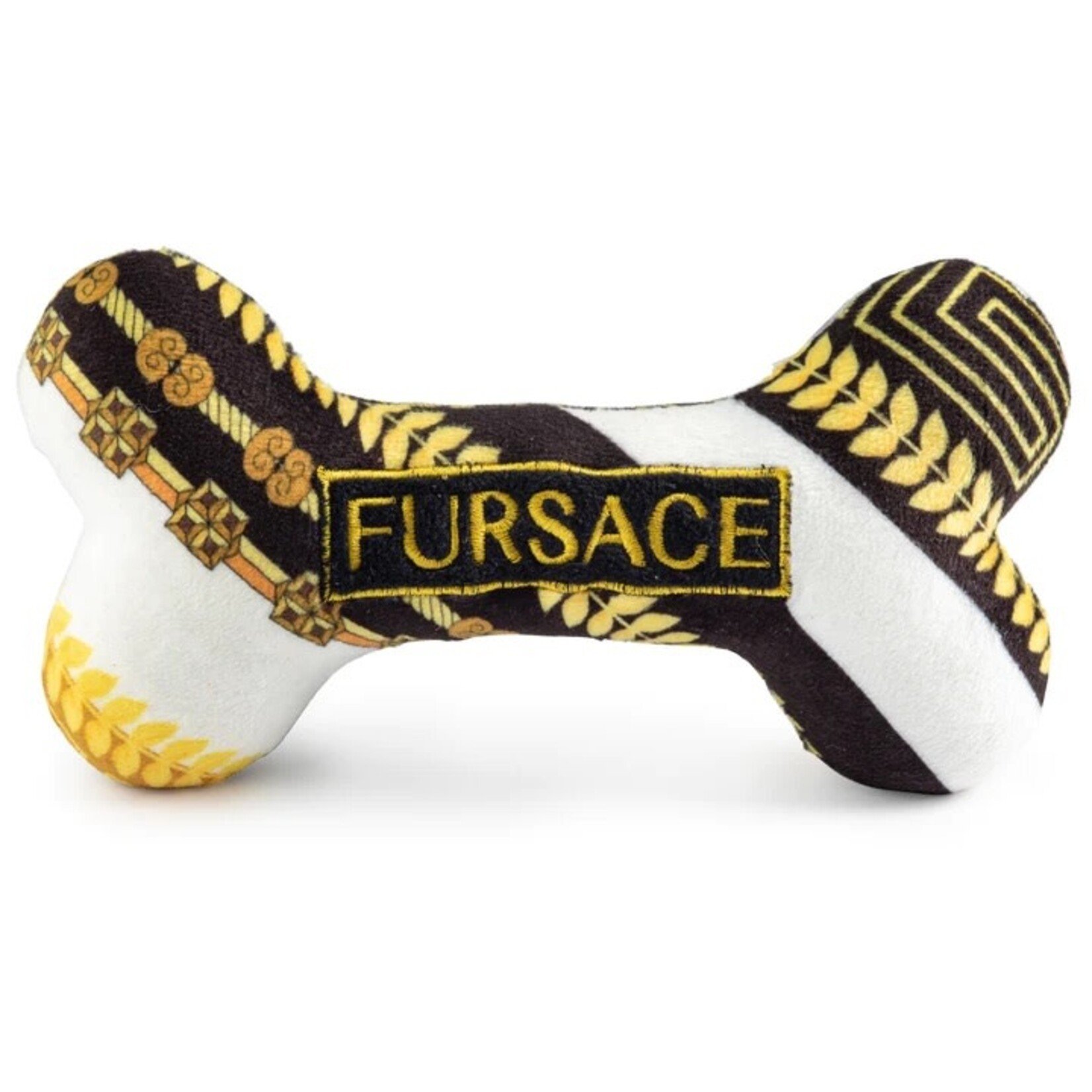 Haute Diggity Dog Fursace Bone Squeaker Dog Toy