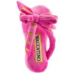 Haute Diggity Dog Wagentino Sandal Squeaker Dog Toy