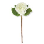 29 Inch White Hydrangea Stem