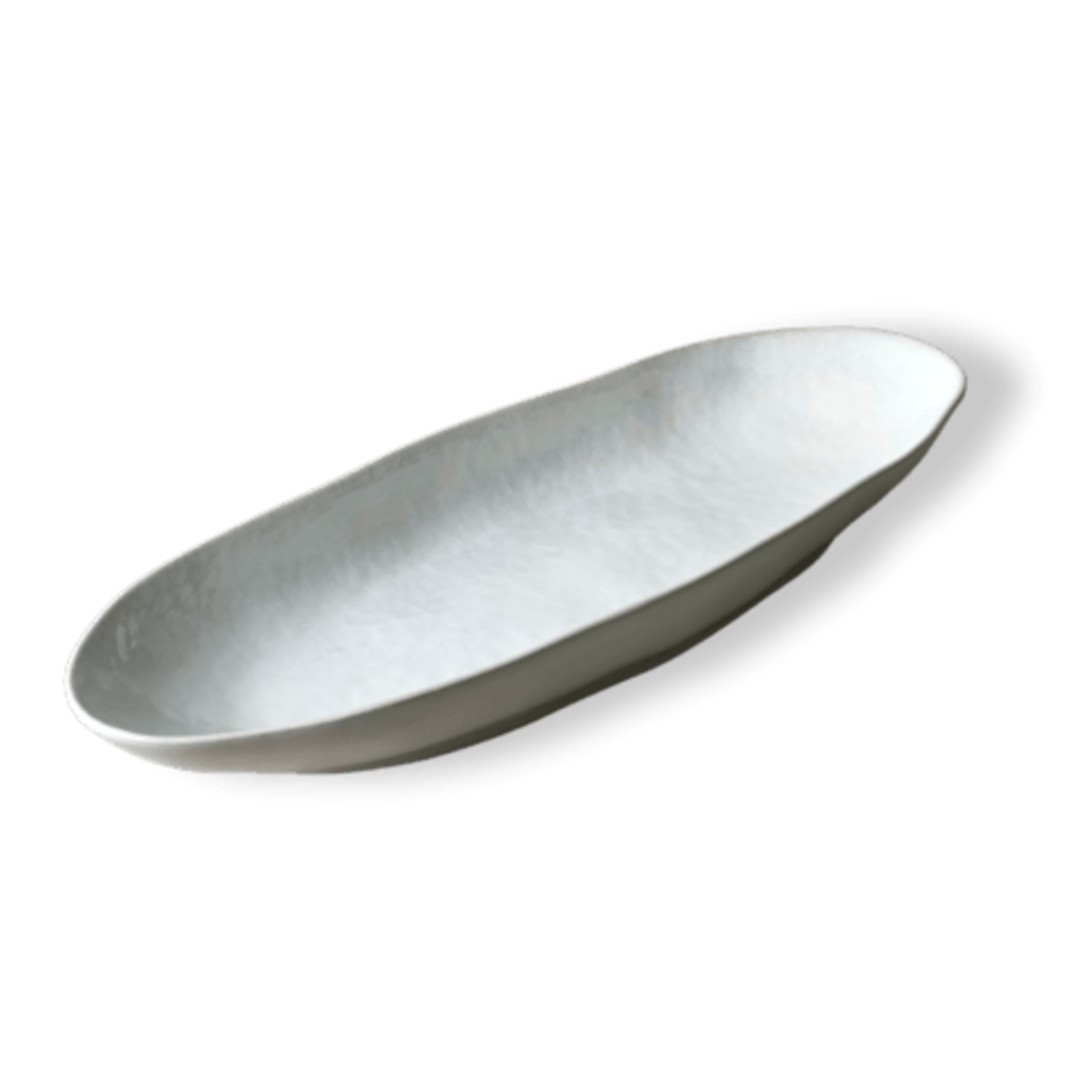 Carmel Ceramica Cozina White Coupe Tray