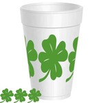 Clover Wrap Green Sleeve of 10 Cups