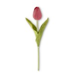 10.5 Inch Red Real Touch Mini Tulip Stem