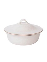 Skyros CANTARIA ROUND COVERED CASSEROLE - WHITE