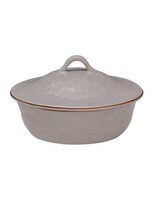 Skyros CANTARIA ROUND COVERED CASSEROLE - GREIGE