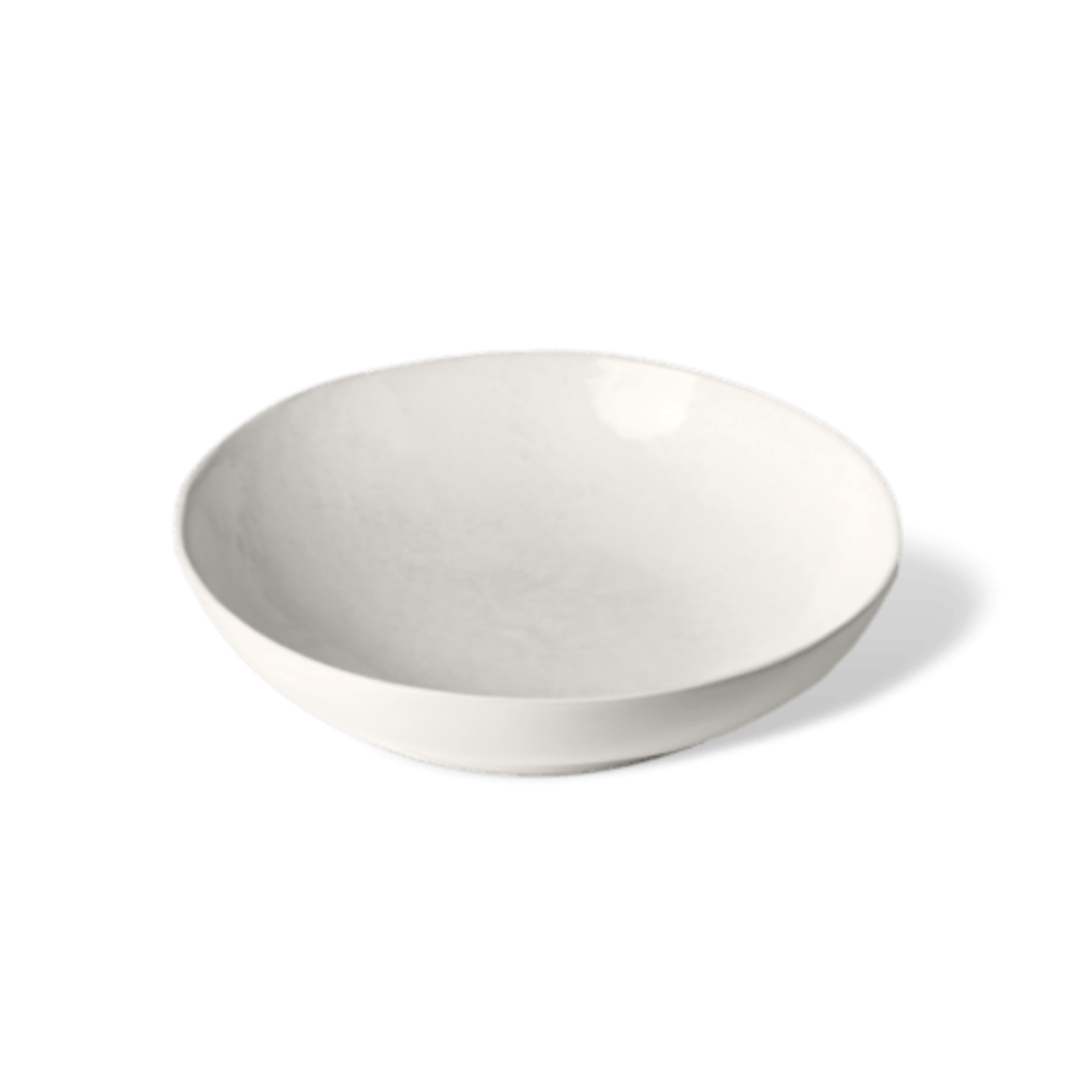 Carmel Ceramica Cozina White Low Bowl