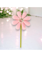 December Diamonds Pink Flower Shape Pick