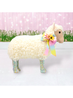 December Diamonds Sheep w/ Pastel Bow